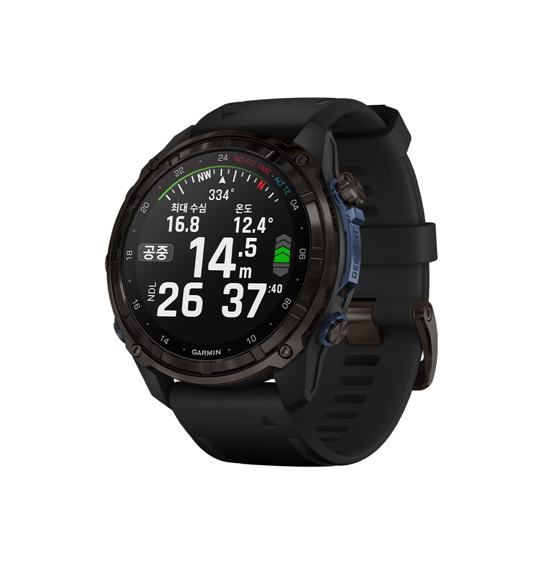 0100275233 Garmin Descent Mk3i 51mm Dive Computer Carbon Gray DLC Titanium Black