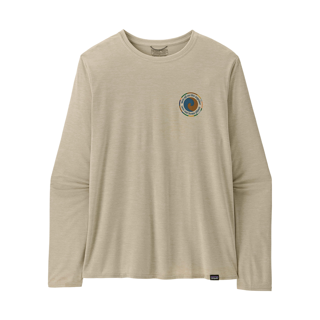 파타고니아 롱슬리브 캐필린 쿨 데일리 그래픽 셔츠 유니티 피츠 퍼미스 X-다이