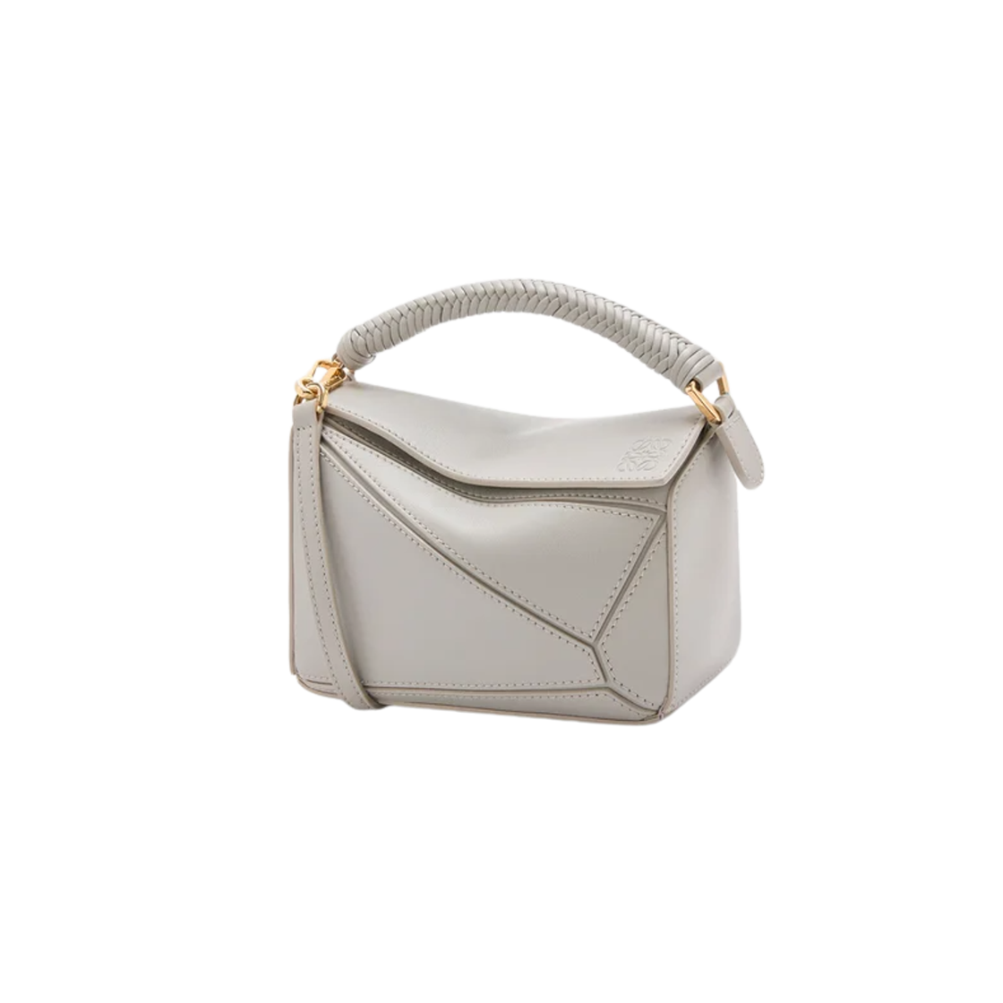 로에베 스무스 카프스킨 미니 퍼즐 백 쉘 그레이(Loewe Mini Puzzle Bag in Smooth Calfskin Shell Grey) - 1