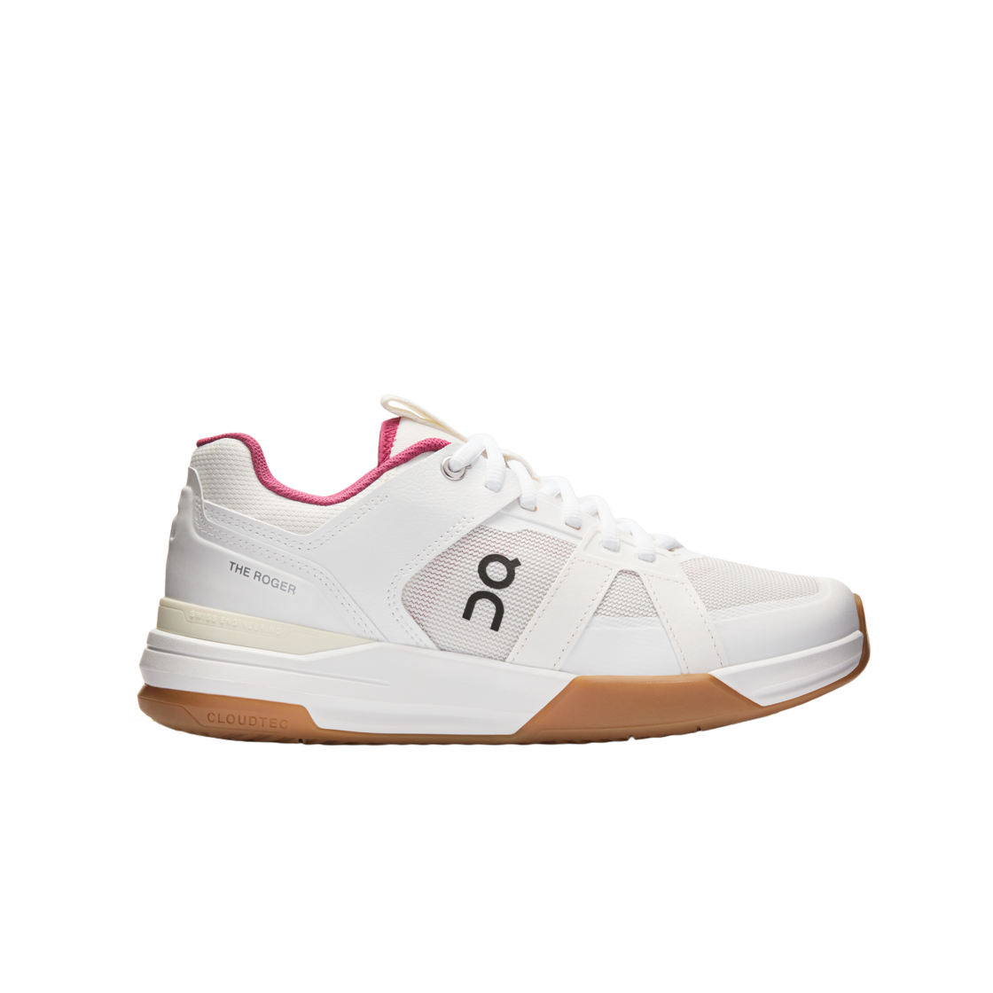 (W) 온 러닝 더 로저 클럽하우스 프로 아이보리 그르나딘((W) On Running The Roger Clubhouse Pro Ivory Grenadine) - 1