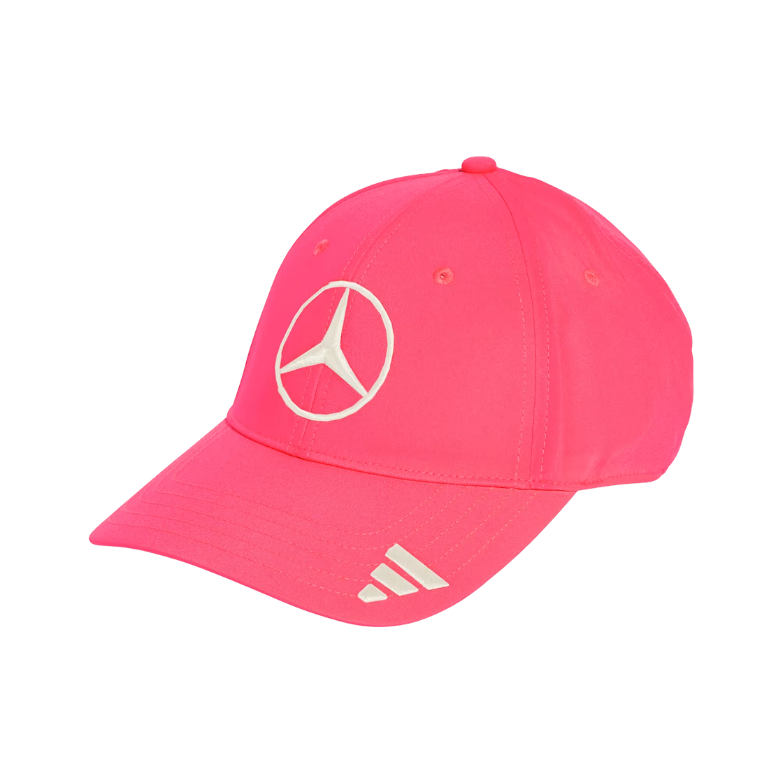 JY5613 Mercedes AMG Petronas x Adidas Formula One 2025 Team Summer Pack Driver Cap Turbo