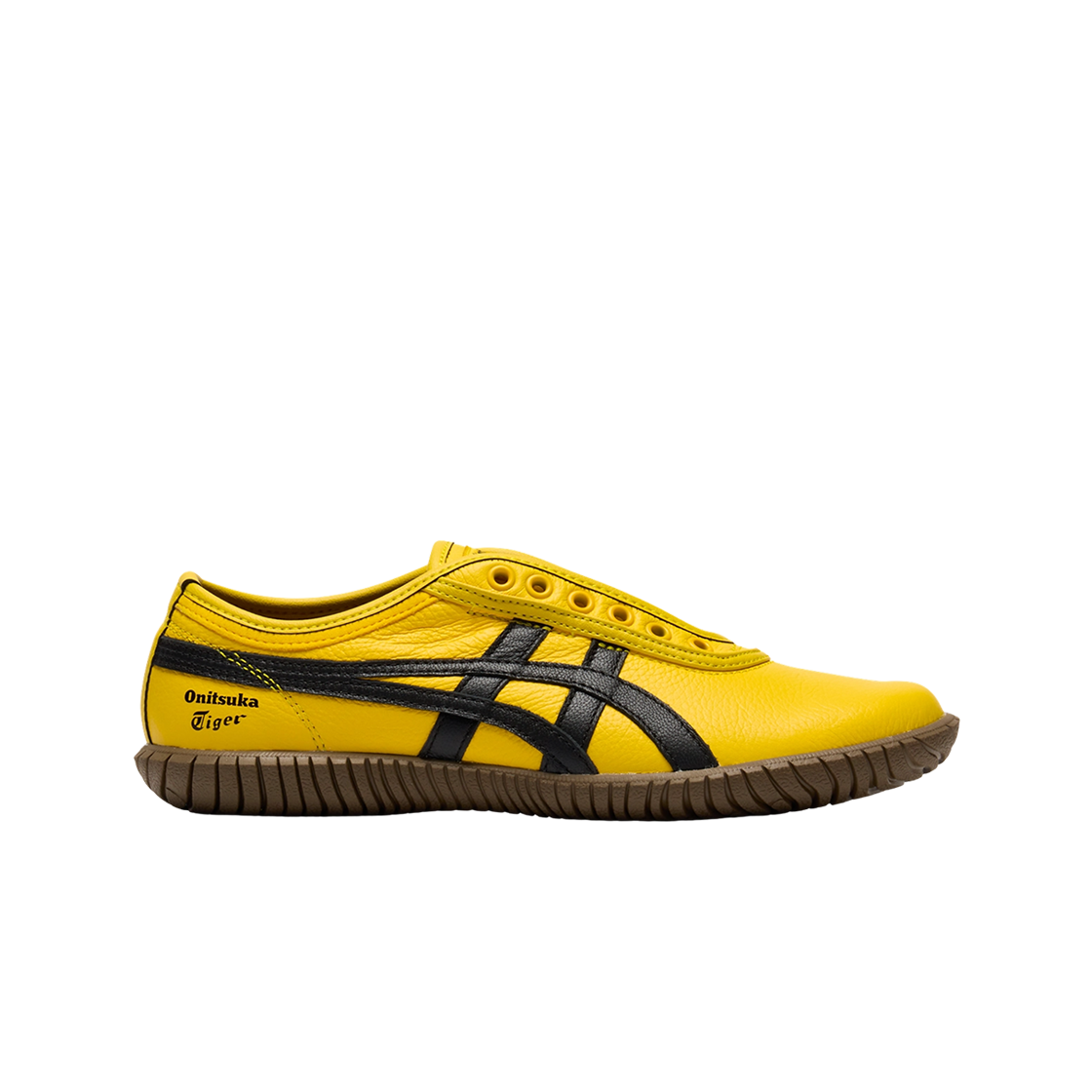오니츠카 타이거 츠나이키 슬립온 선플라워 옐로우 블랙(Onitsuka Tiger Tsunahiki Slip-On Sunflower Yellow Black)