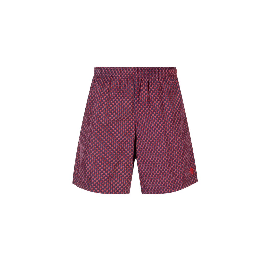 5499804419Q4274 Alexander McQueen Dots Skull Swimshorts Red