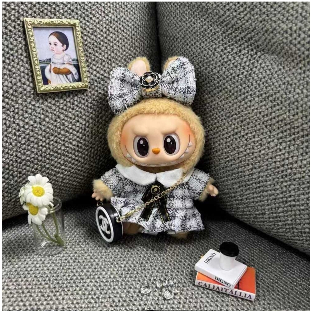 Pop Mart Labubu Let's Play Together Doll Series Baba Keyring (Opened Case) 착용 스타일 - 5