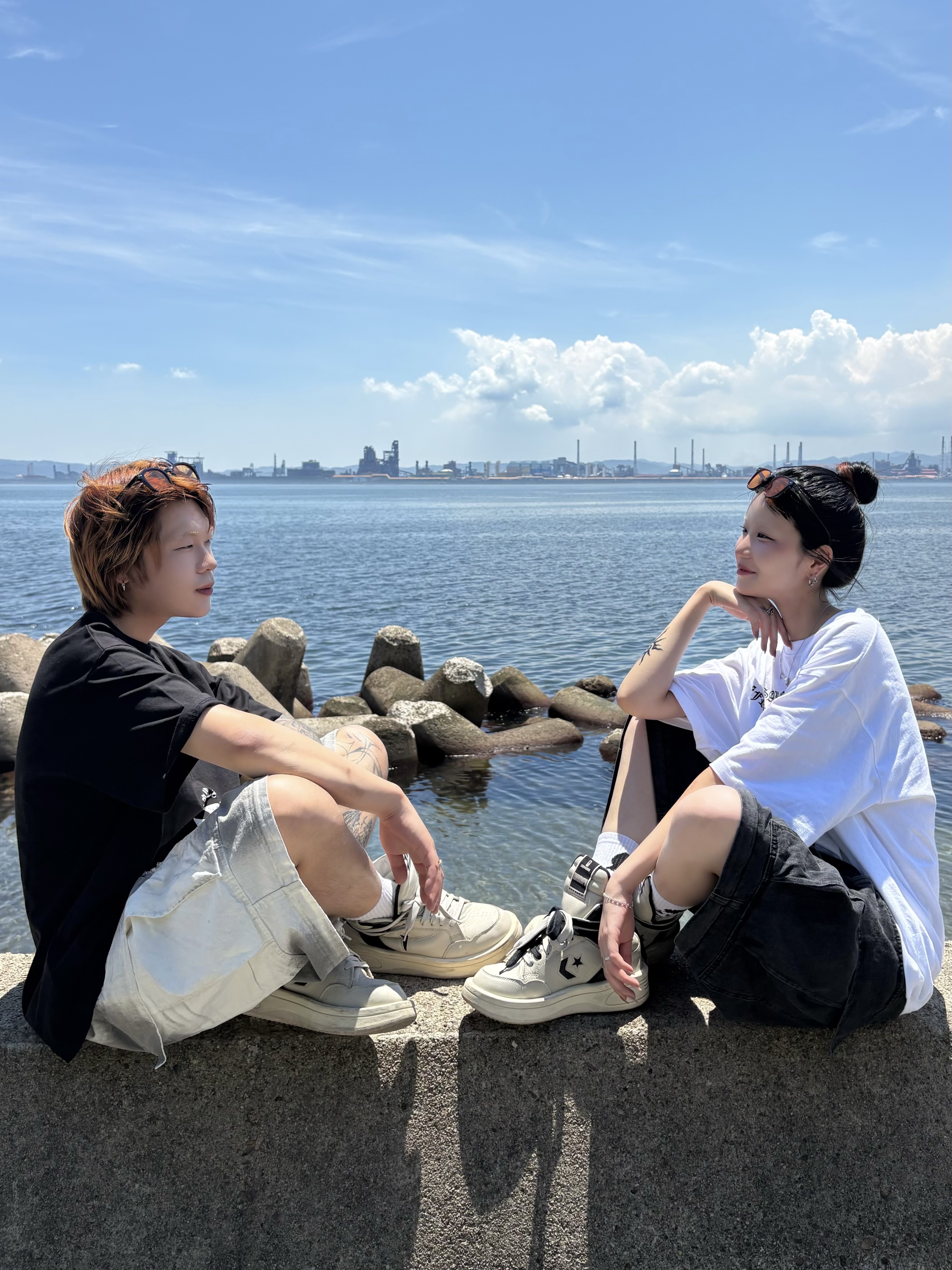 Converse x Drkshdw Turbowpn Pelican 착용 스타일 - 3