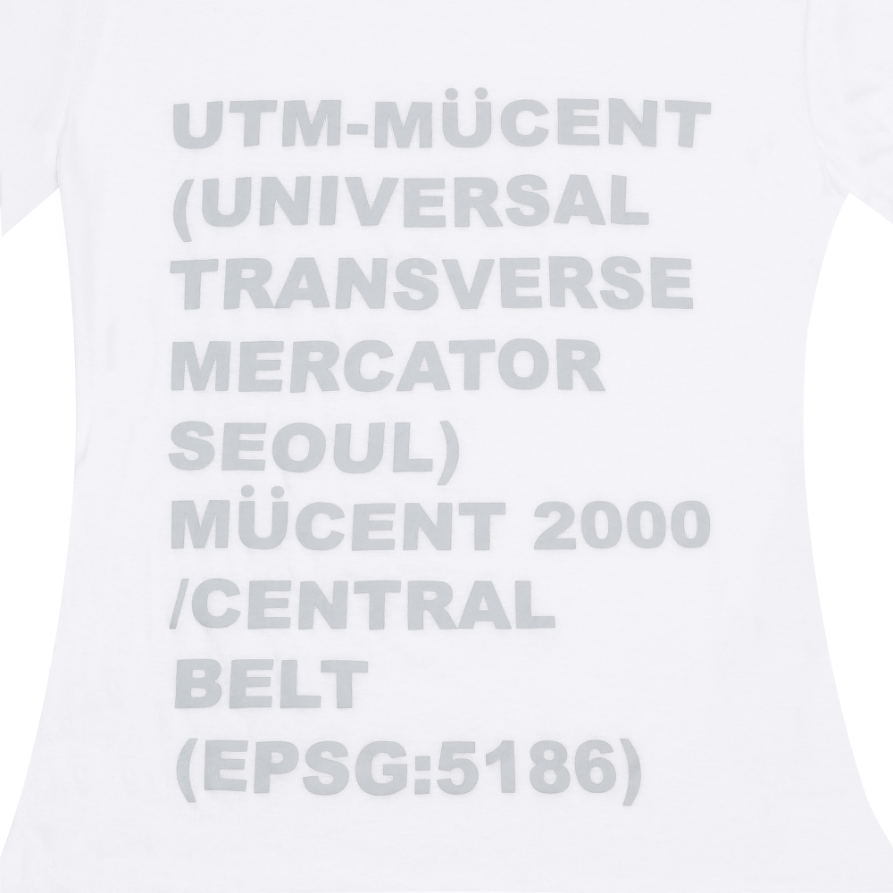 무센트 래트 37 레터링 유넥 롱 슬리브 티 화이트(MUCENT Lat 37 Lettering U-Neck Long Sleeve Tee White) - 3