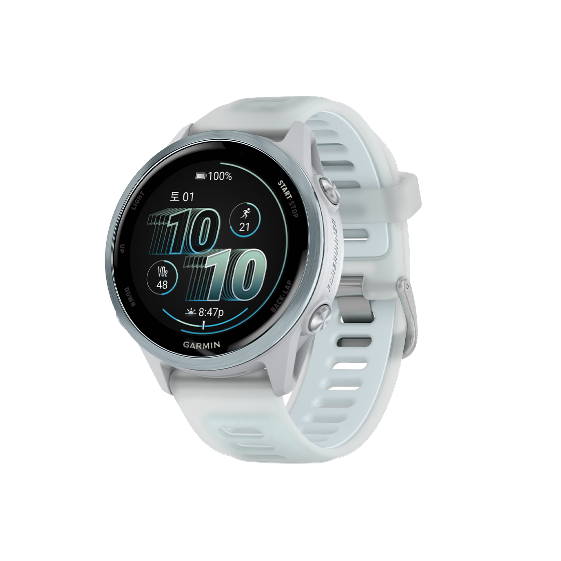 0100297041 Garmin Forerunner 570 GPS 42mm White Stone (WiFi)
