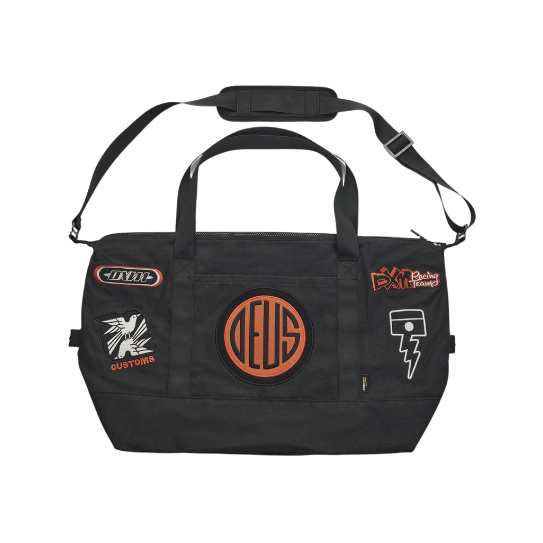 데우스 엑스 마키나 팀 레이싱 토트 블랙(Deus Ex Machina Team Racing Tote Black)