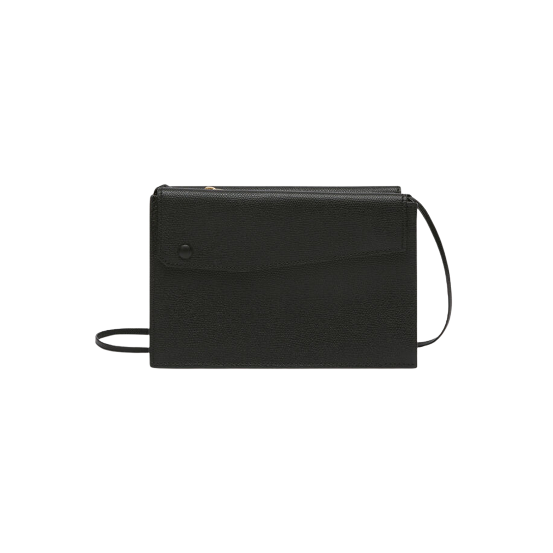 발렉스트라 포켓 슬림 크로스바디 백 블랙(Valextra Pocket Slim Crossbody Bag Black)