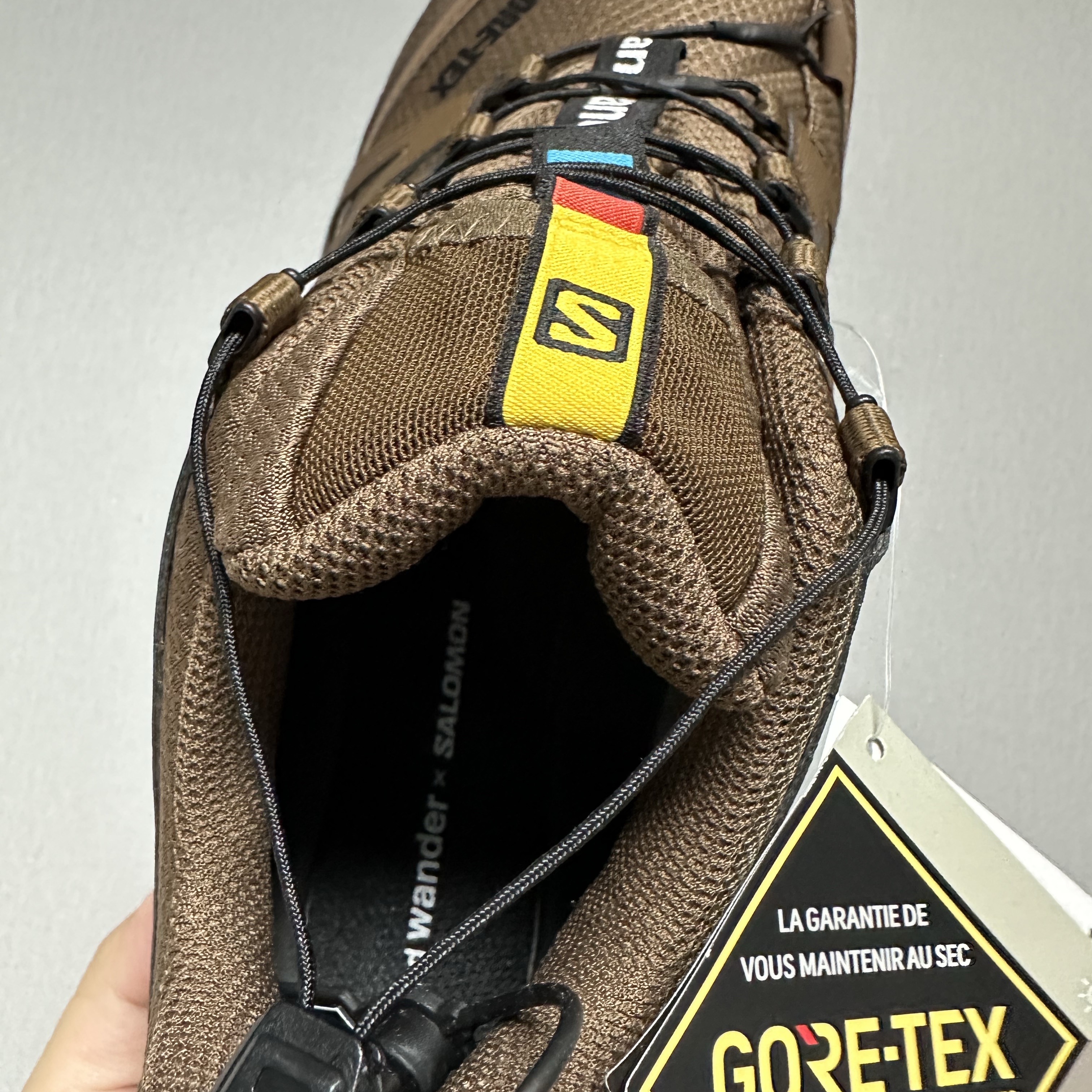 Salomon x And Wander XA Pro 3D Gore-Tex Brown 착용 스타일 - 5