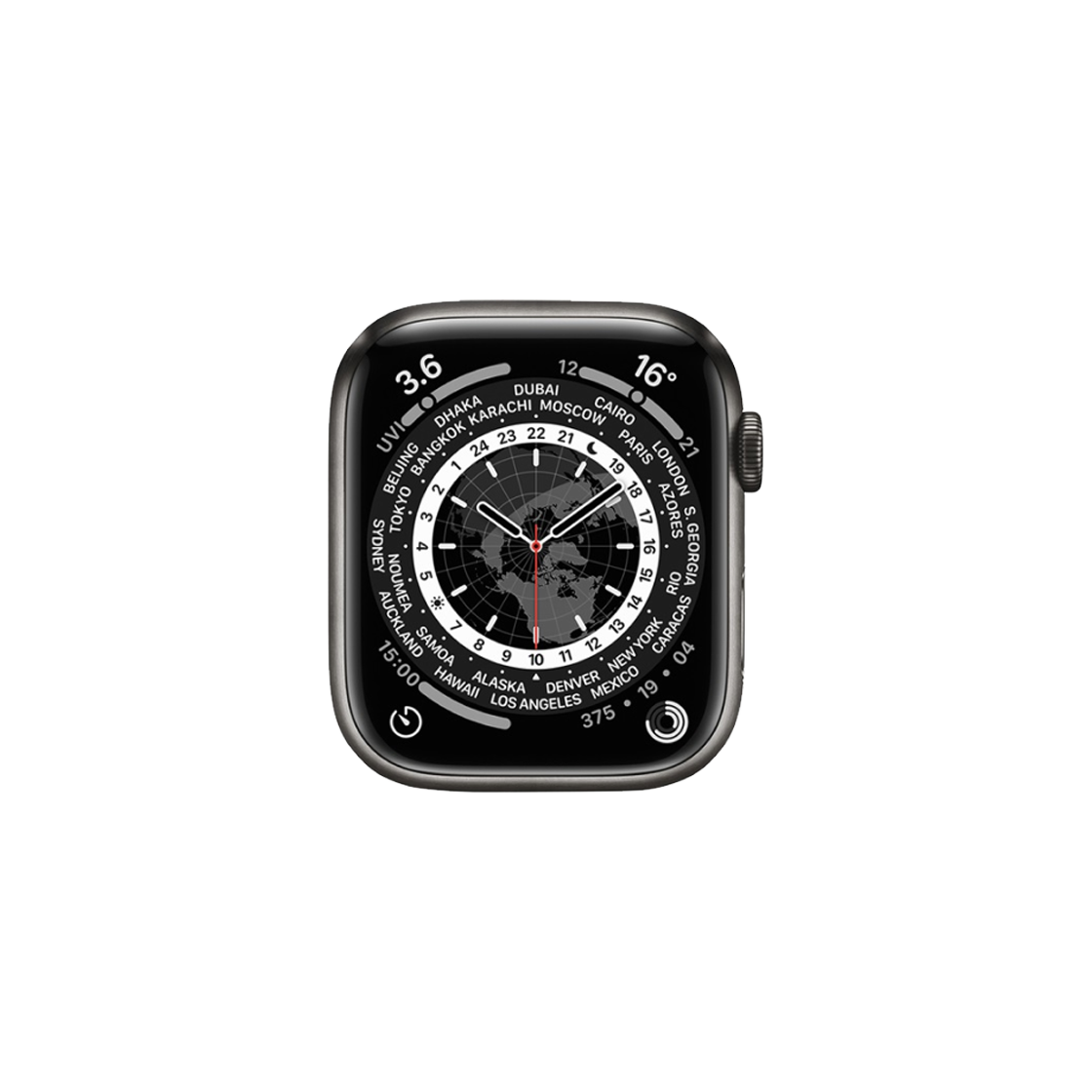 [B등급] 리퍼비시 애플워치 7 45mm 셀룰러 스페이스블랙 티타늄 케이스([B등급] Refurbished Apple Watch Series 7 45mm Cellular Spaceblack Titanium Case)