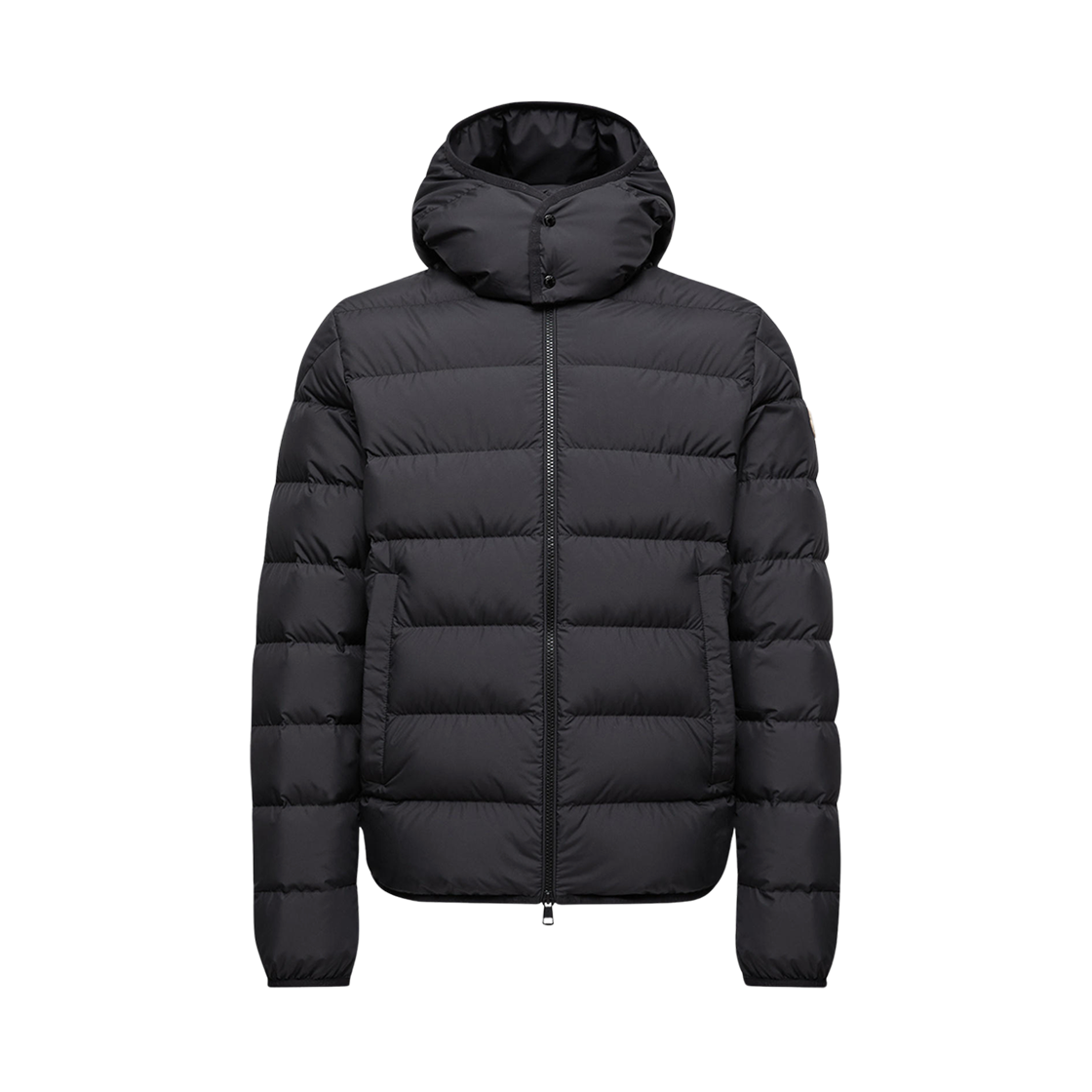 K2-091-1A00224-597YW-999 Moncler Montbrocq Hooded Short Down Jacket Black - 25FW