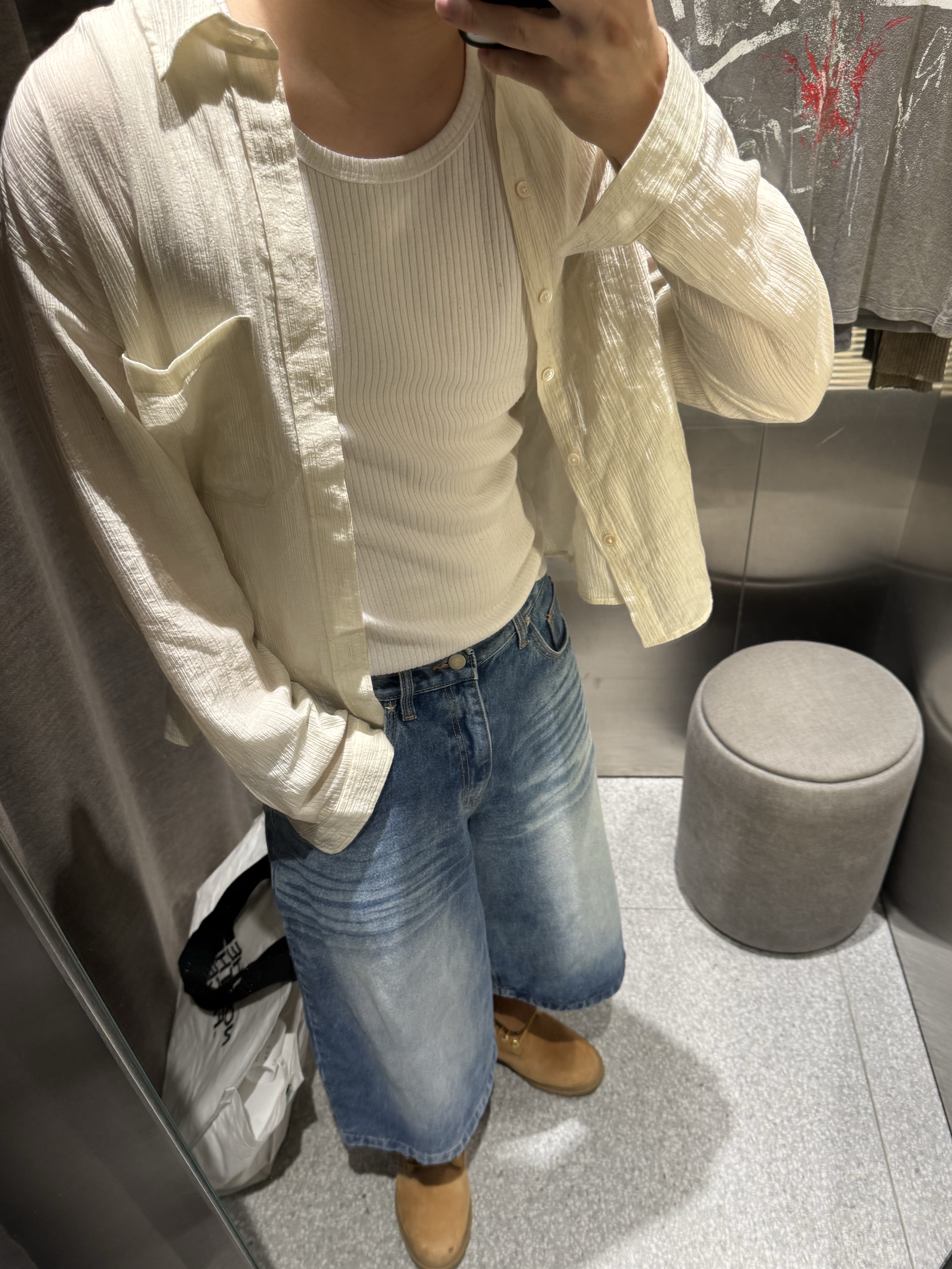 Timberland Premium 6 inch Waterproof Boot Wheat Nubuck - Wide 착용 스타일