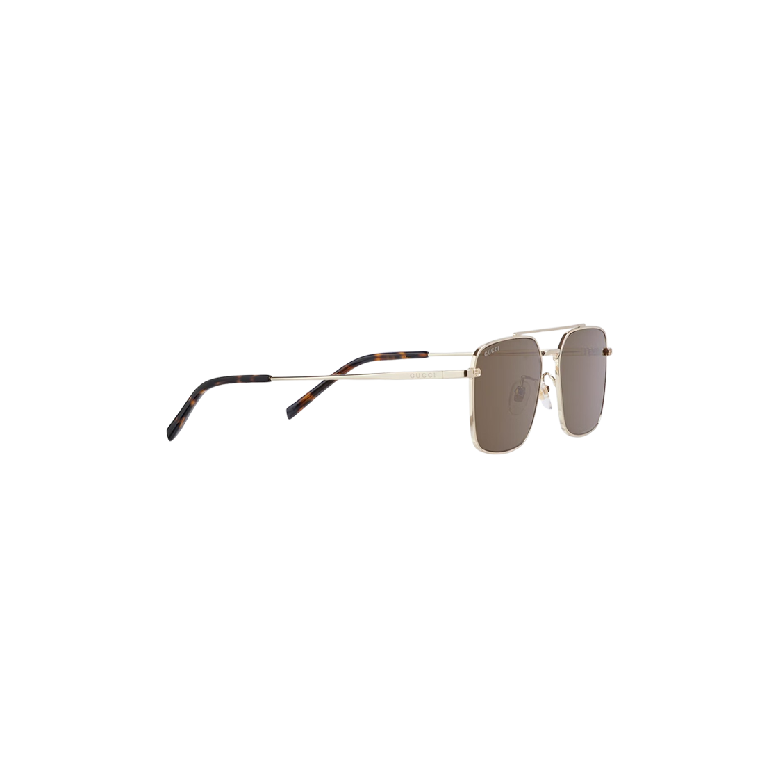 구찌 로우 노즈 브릿지 핏 선글라스 라이트 골드(Gucci Low Nose Bridge Fit Sunglasses Light Gold) - 2
