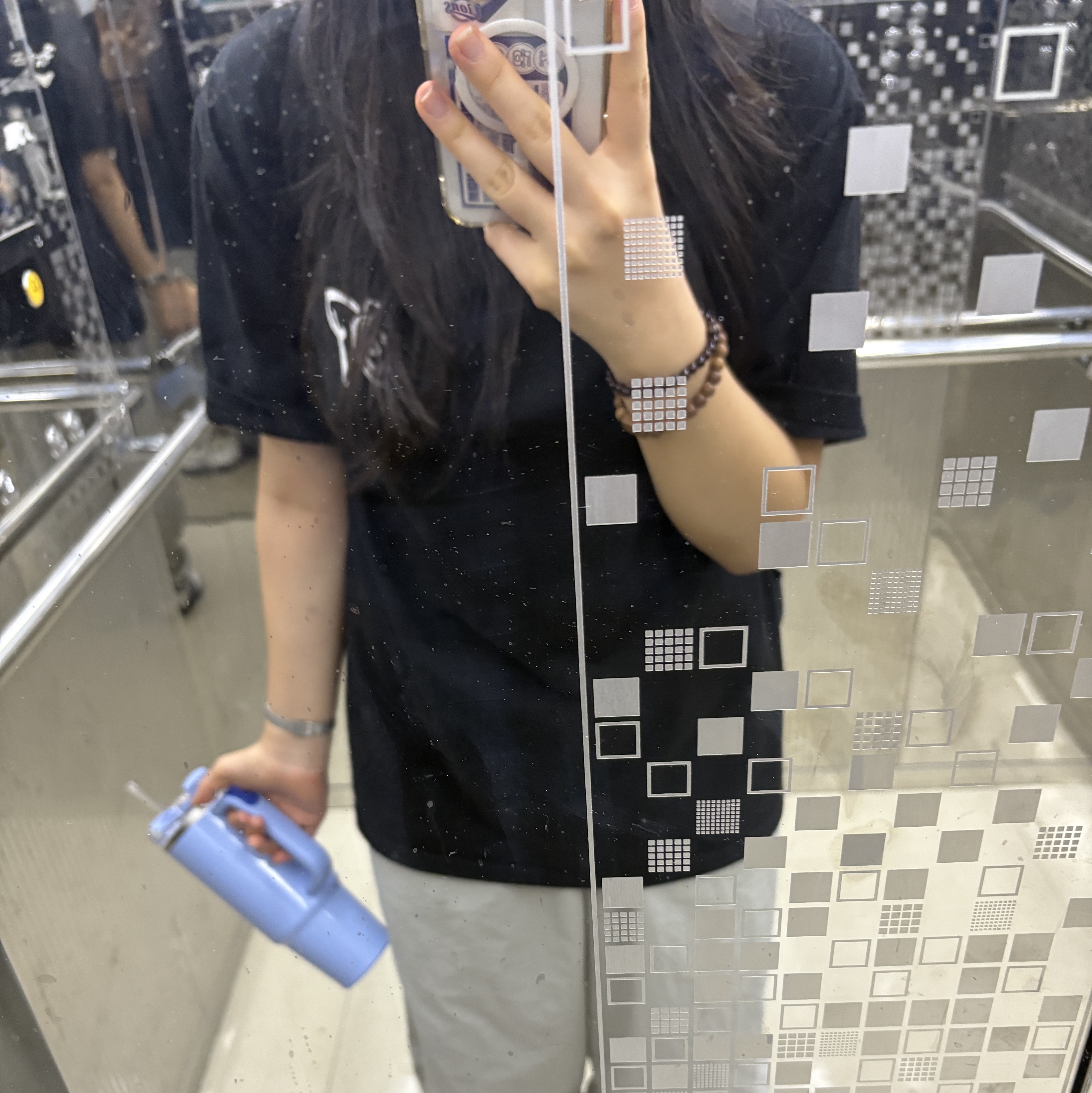 Stussy x Patta Sound Connection T-Shirt Black, (W) Adidas Samba LT Cloud White Core Black 착용 스타일 - 5