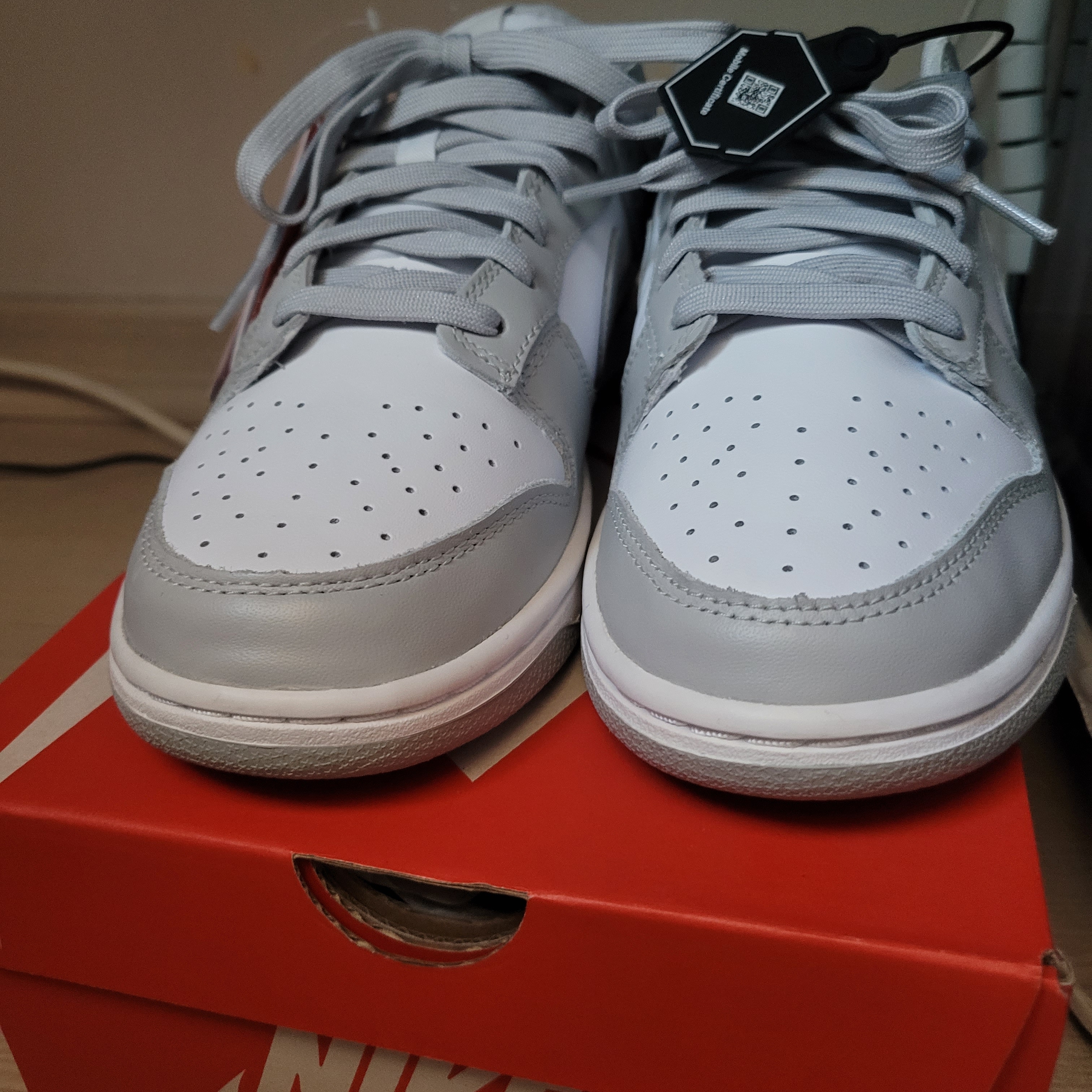 Nike Dunk Low Retro Grey Fog 착용 스타일