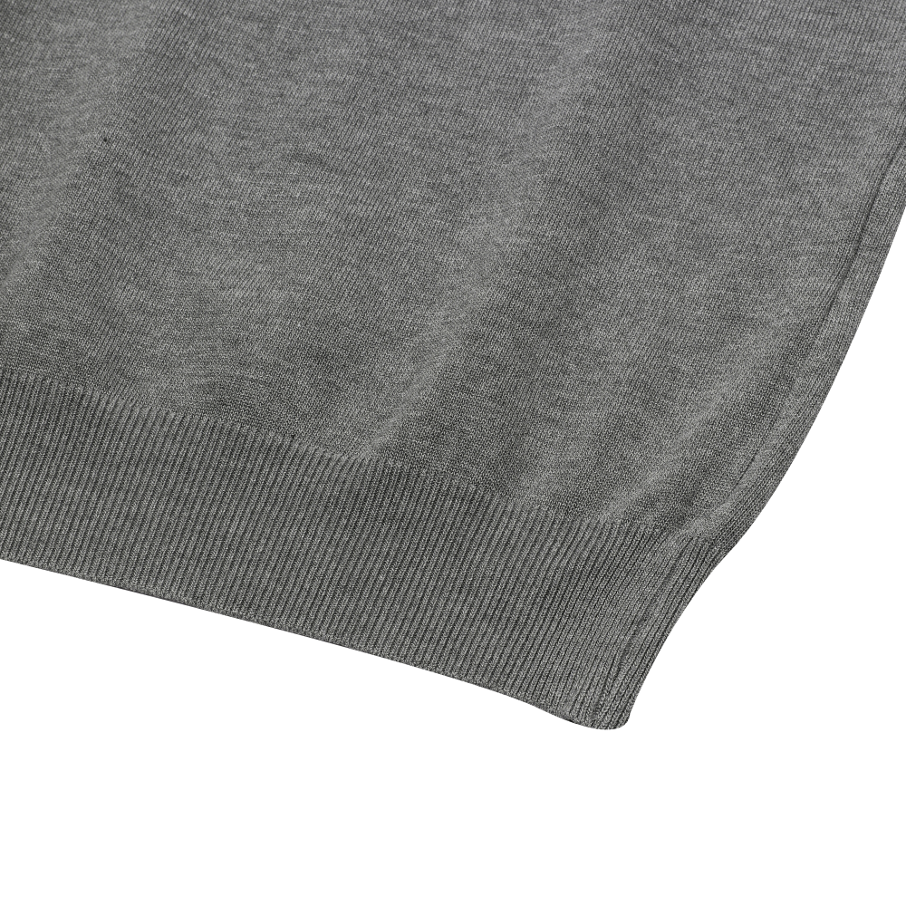 무센트 엘로나 니트 반팔 티 남녀공용 차콜(MUCENT Elona Knit half T Unisex Charcoal) - 4