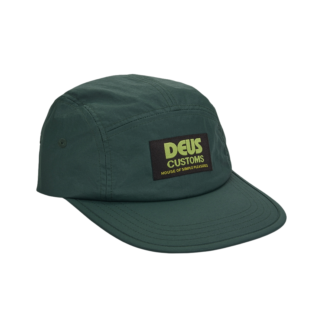 - Deus Ex Machina Clement 5 Panel Cap Green