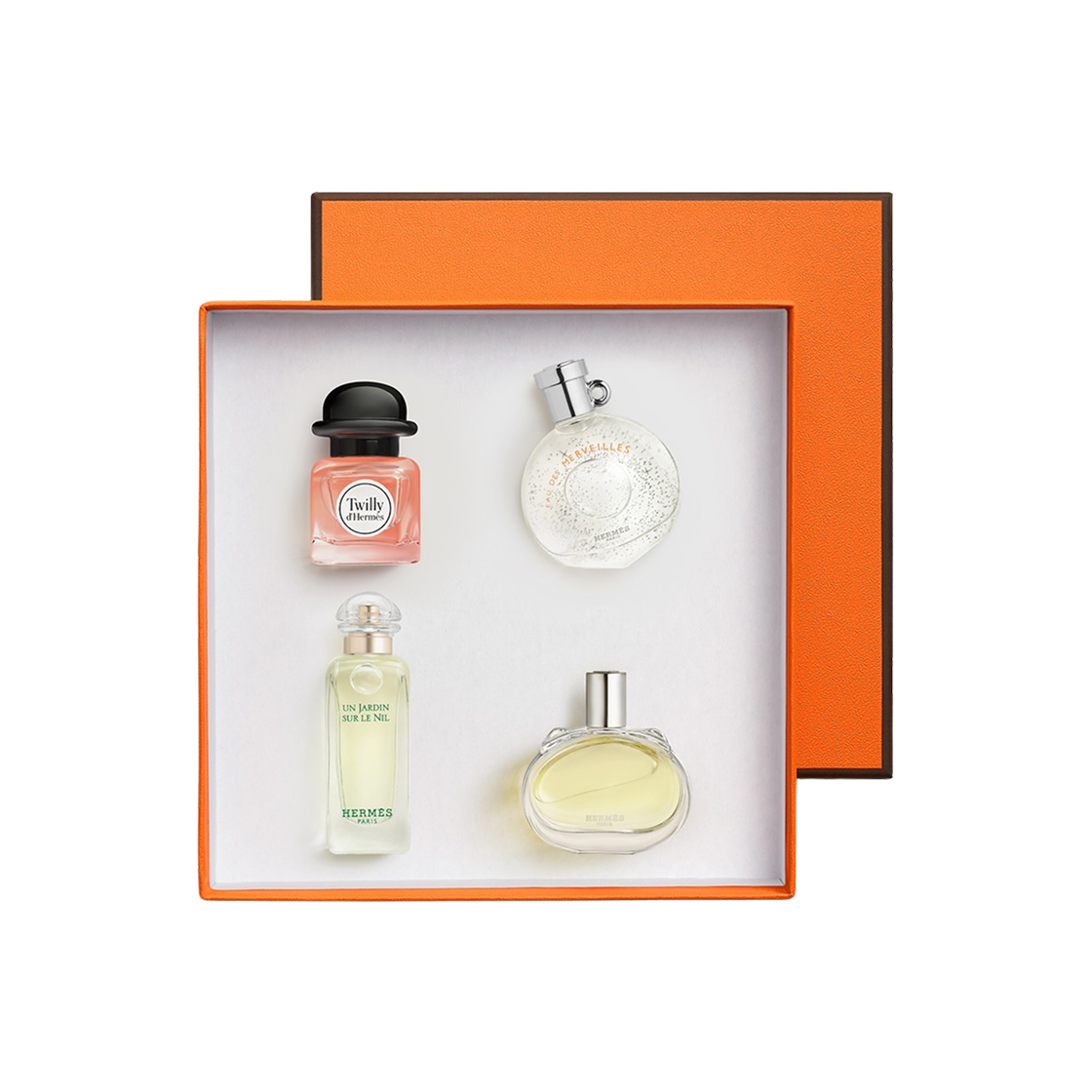 에르메스 미니어처 퍼퓸 세트 7.5ml x 4(Hermes Miniatures Perfume Set 7.5ml x 4)
