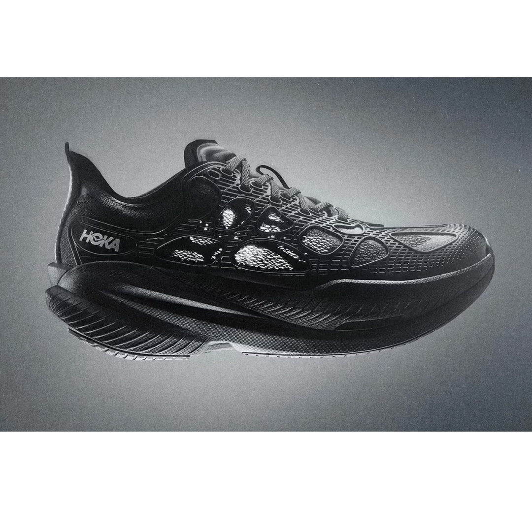 Hoka Mach X 2 Black Stardust, Hoka Mach 6 Black 착용 스타일 - 3