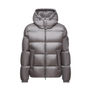 Moncler Couyere Hooded Short Down Jacket Grey - 25FW