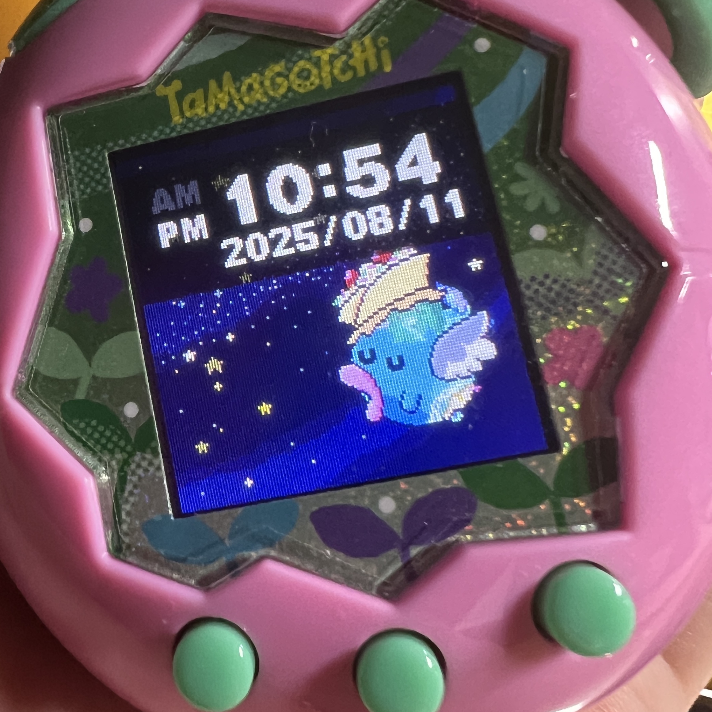 Tamagotchi Paradise Purple Sky, Tamagotchi Paradise Blue Water 착용 스타일