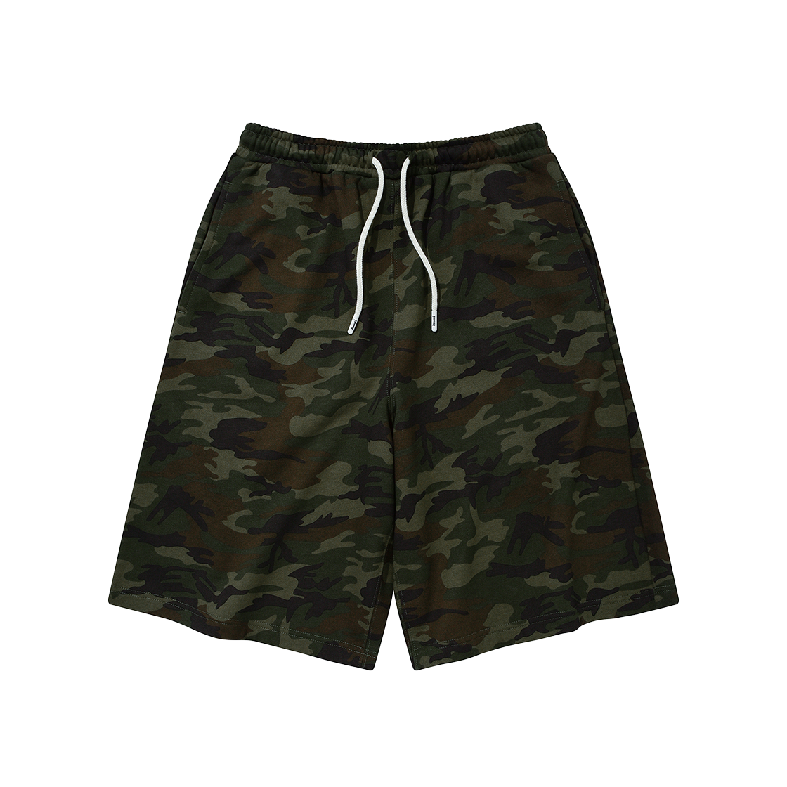트레셔 매거진 스웻 버뮤다핏 팬츠 카모(Thrasher Magazine Sweat Bermuda Pants Camo)