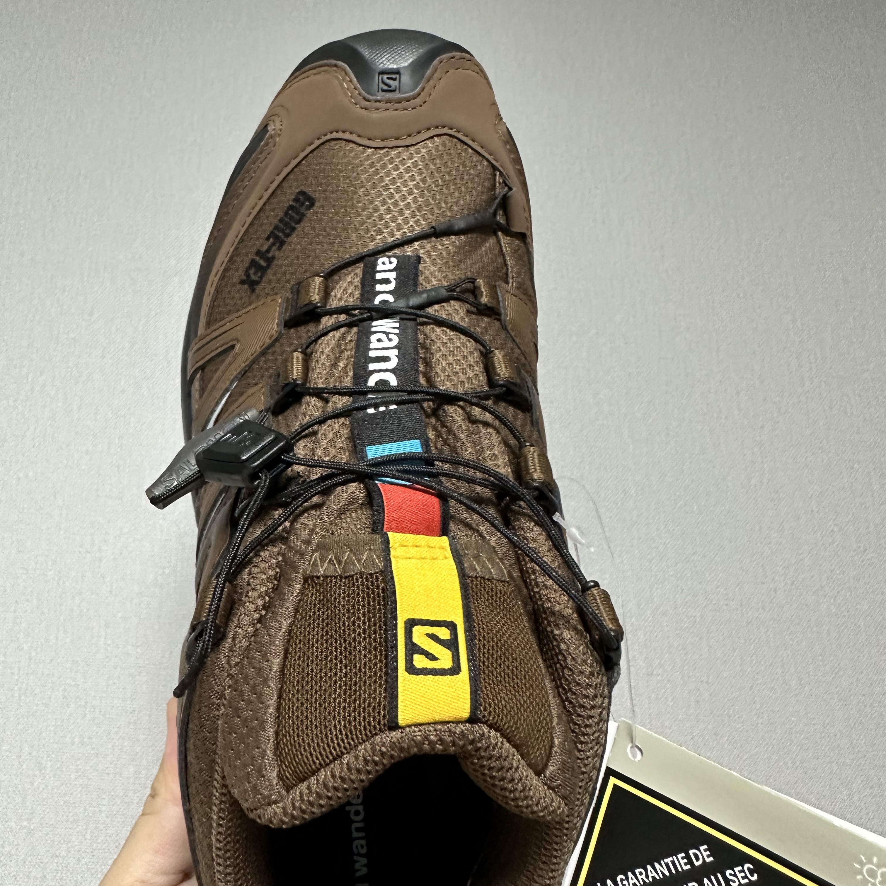 Salomon x And Wander XA Pro 3D Gore-Tex Brown 착용 스타일 - 2