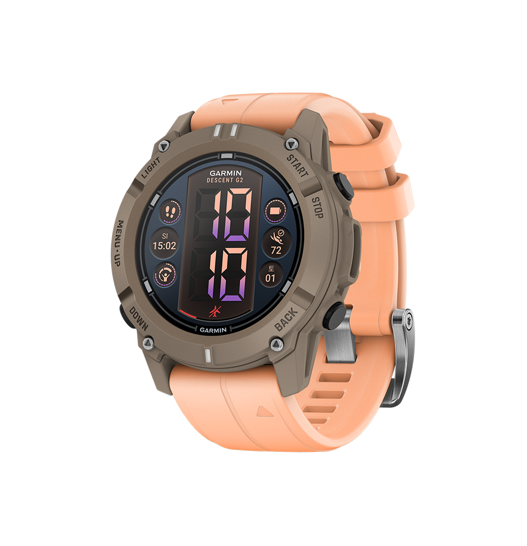 0100298623 Garmin Descent G2 Dive Computer Paloma ShellPink