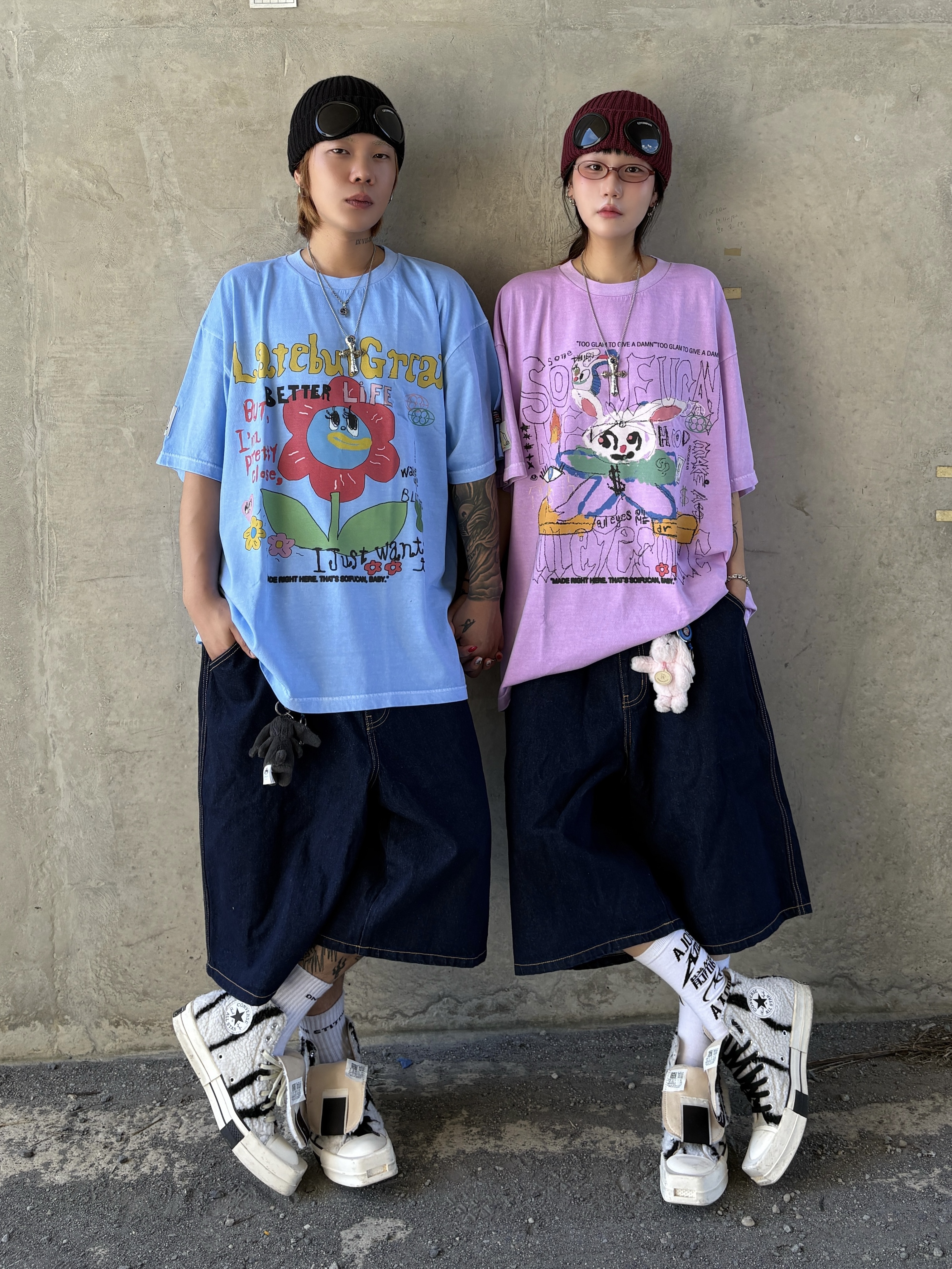 Converse x Drkshdw Turbodrk Chuck 70 Hi Lilly White 착용 스타일 - 1