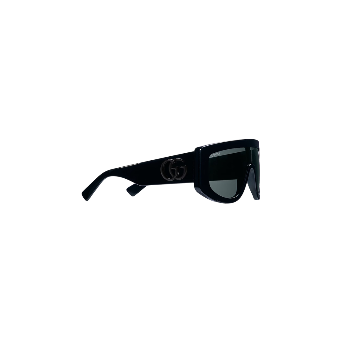 (W) 구찌 렉탱귤러 프레임 선글라스 블랙((W) Gucci Rectangular Frame Sunglasses Black) - 2