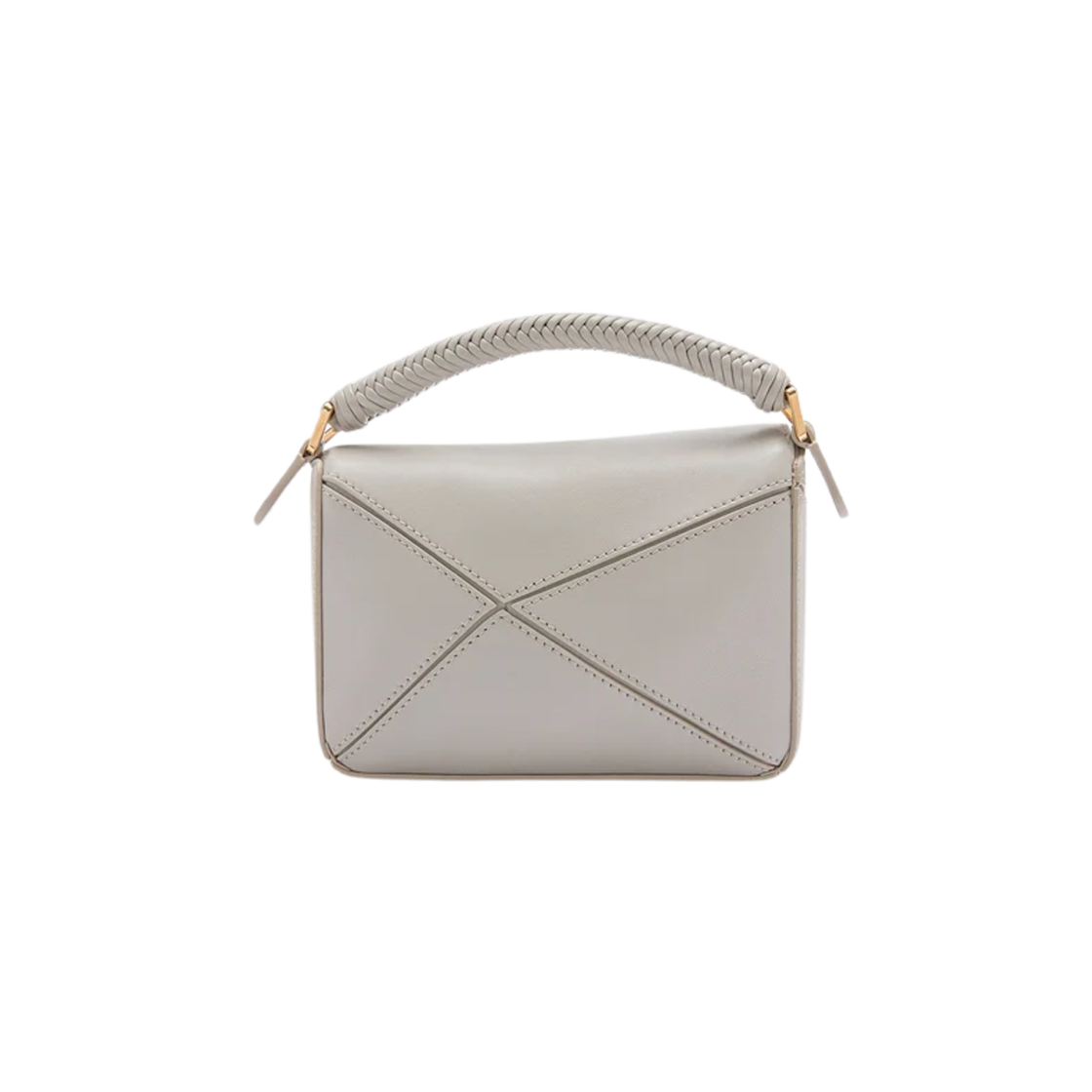 로에베 스무스 카프스킨 미니 퍼즐 백 쉘 그레이(Loewe Mini Puzzle Bag in Smooth Calfskin Shell Grey) - 2
