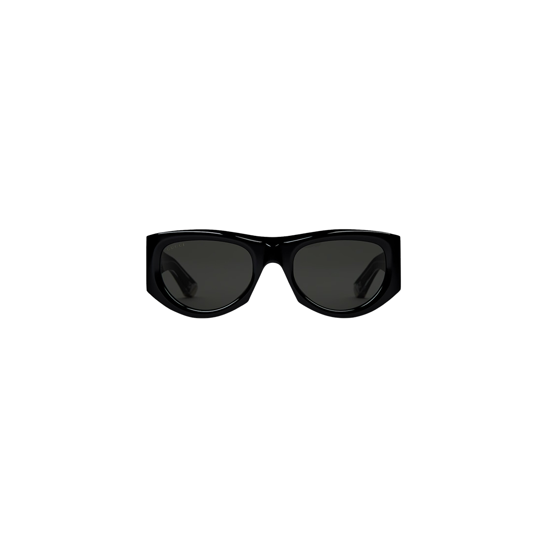 819799-J0740-1012 (W) Gucci Rectangular Frame Sunglasses Black