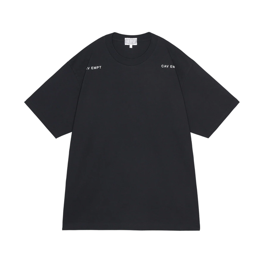 카브엠트 MD 렘넌트 티셔츠 블랙 - 25FW
