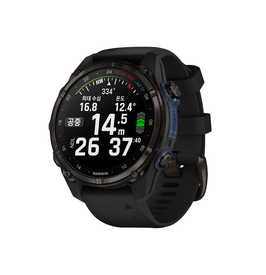 0100285713 Garmin Descent Mk3i 43mm Dive Computer Carbon Gray DLC Titanium Black