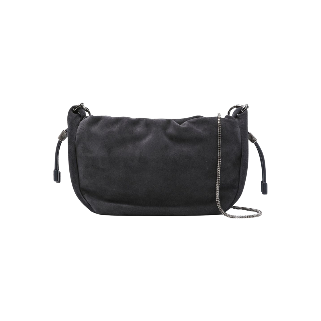 MBHID2667-C8901 Brunello Cucinelli Drawstring Shoulder Bag Black