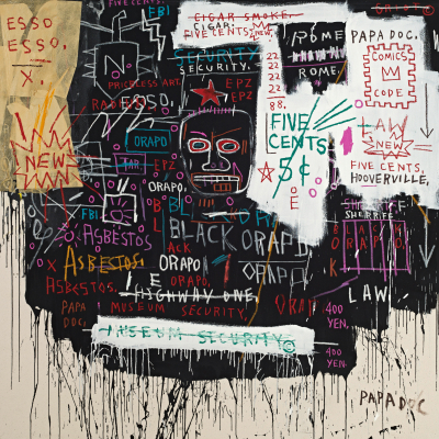 장 미셸 바스키아: 과거와 미래를 잇는 상징적 기호들(JEAN-MICHEL BASQUIAT)