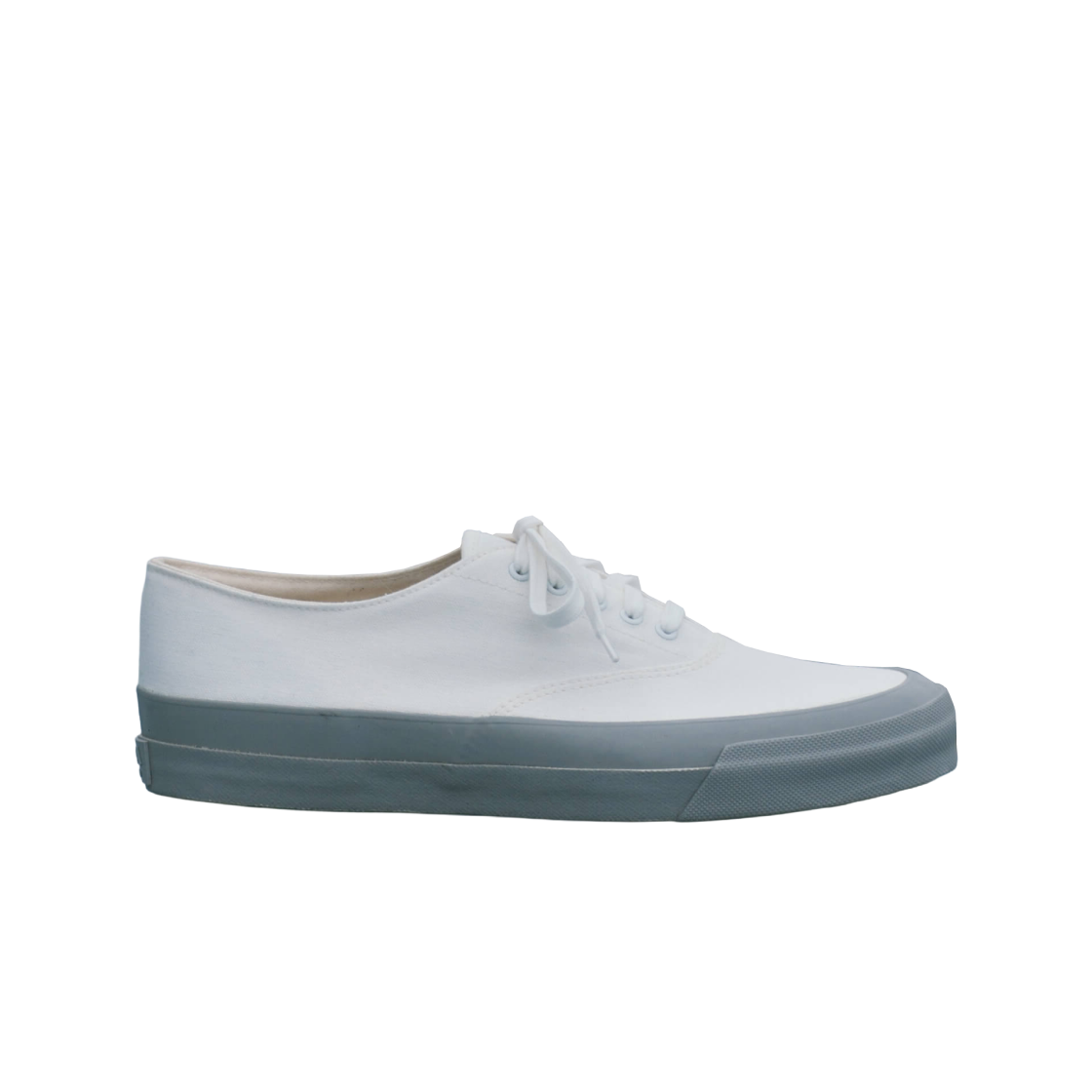 (W) 아사히 슈즈 데크 L011 화이트 그레이((W) Asahi Shoes Deck L011 White Gray)