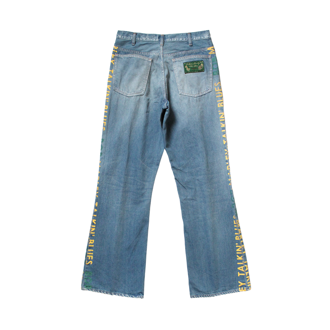 캐피탈 12온즈 데님 말리 토킹 블루스 부츠컷 팬츠 프로세싱(Kapital 12 oz. Denim Marley Talkin' Blues Bootcut Pants Processing) - 2