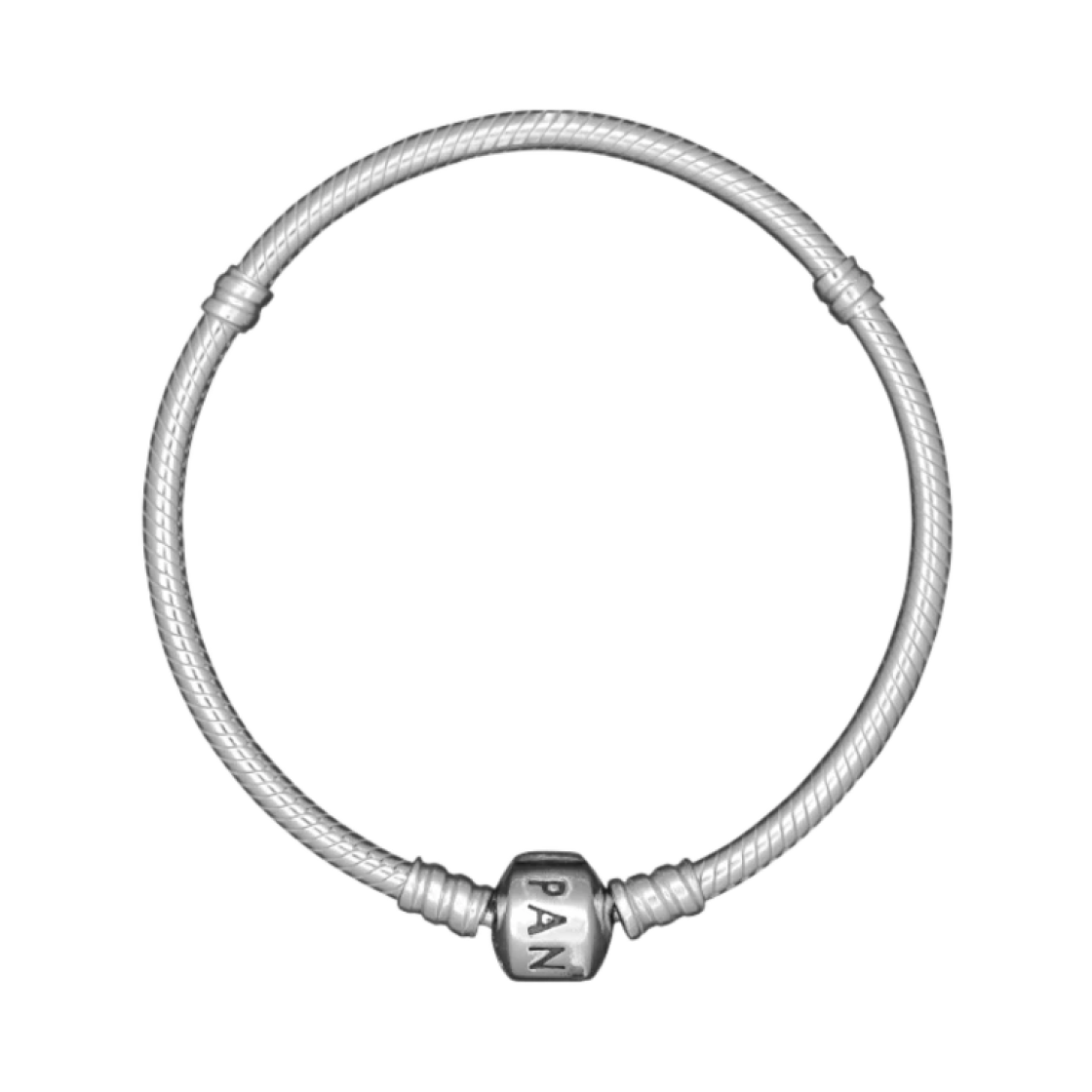(W) 판도라 모먼트 스네이크 체인 브레이슬릿 스털링 실버((W) Pandora Moments Snake Chain Bracelet Sterling Silver)