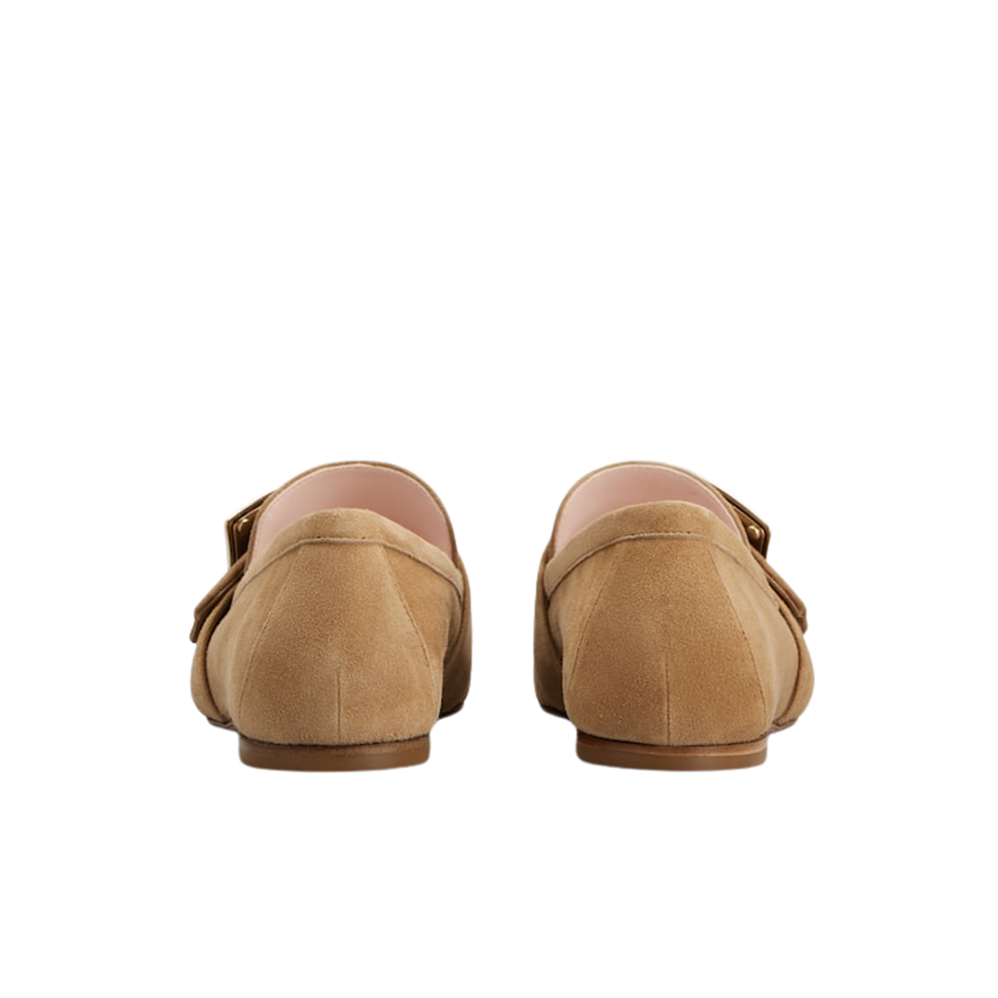 (W) 로저 비비에 스웨이드 로퍼 브라운((W) Roger Vivier Suede Loafers Brown) - 2