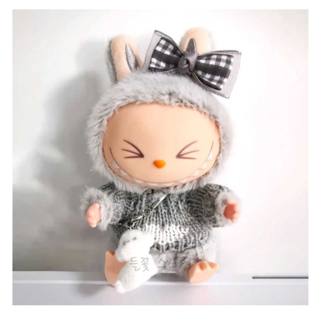 Pop Mart Labubu Let's Play Together Doll Series Hehe Keyring (Opened Case) 착용 스타일 - 3