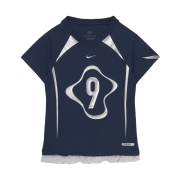 (W) Nike NSW Chill Knit Graphic T-Shirt Midnight Navy