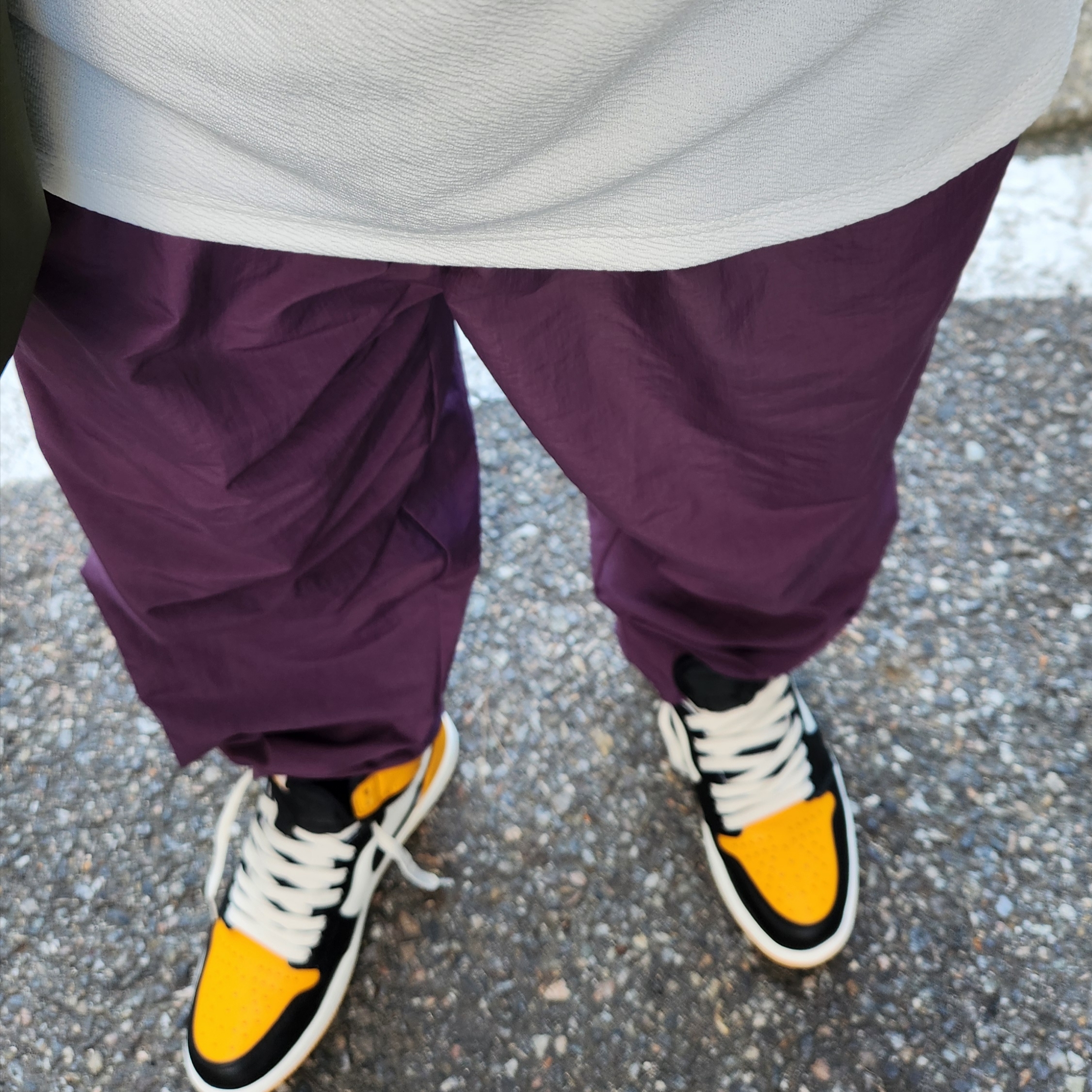 Jordan 1 Retro High OG Taxi 착용 스타일