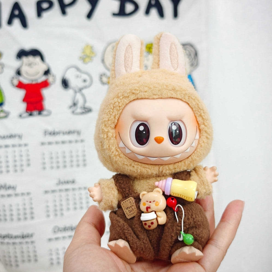 Pop Mart Labubu Let's Play Together Doll Series Baba Keyring (Opened Case) 착용 스타일 - 7