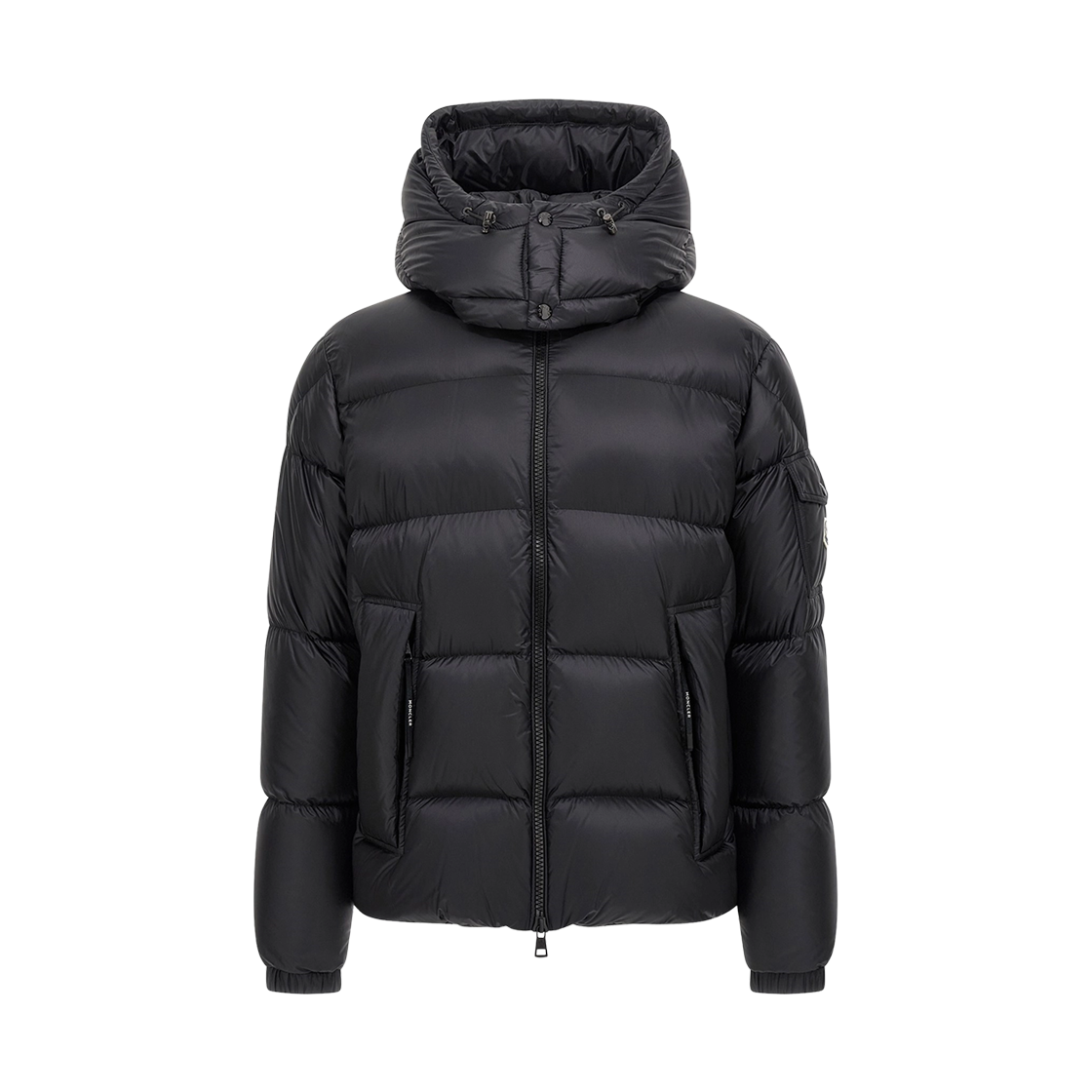 K2-091-1A00158-597XQ-999 Moncler Couyere Hooded Short Down Jacket Black - 25FW
