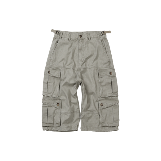 KAT7512 Karactor Wanderer Cargo Bermuda Pants Cement Gray