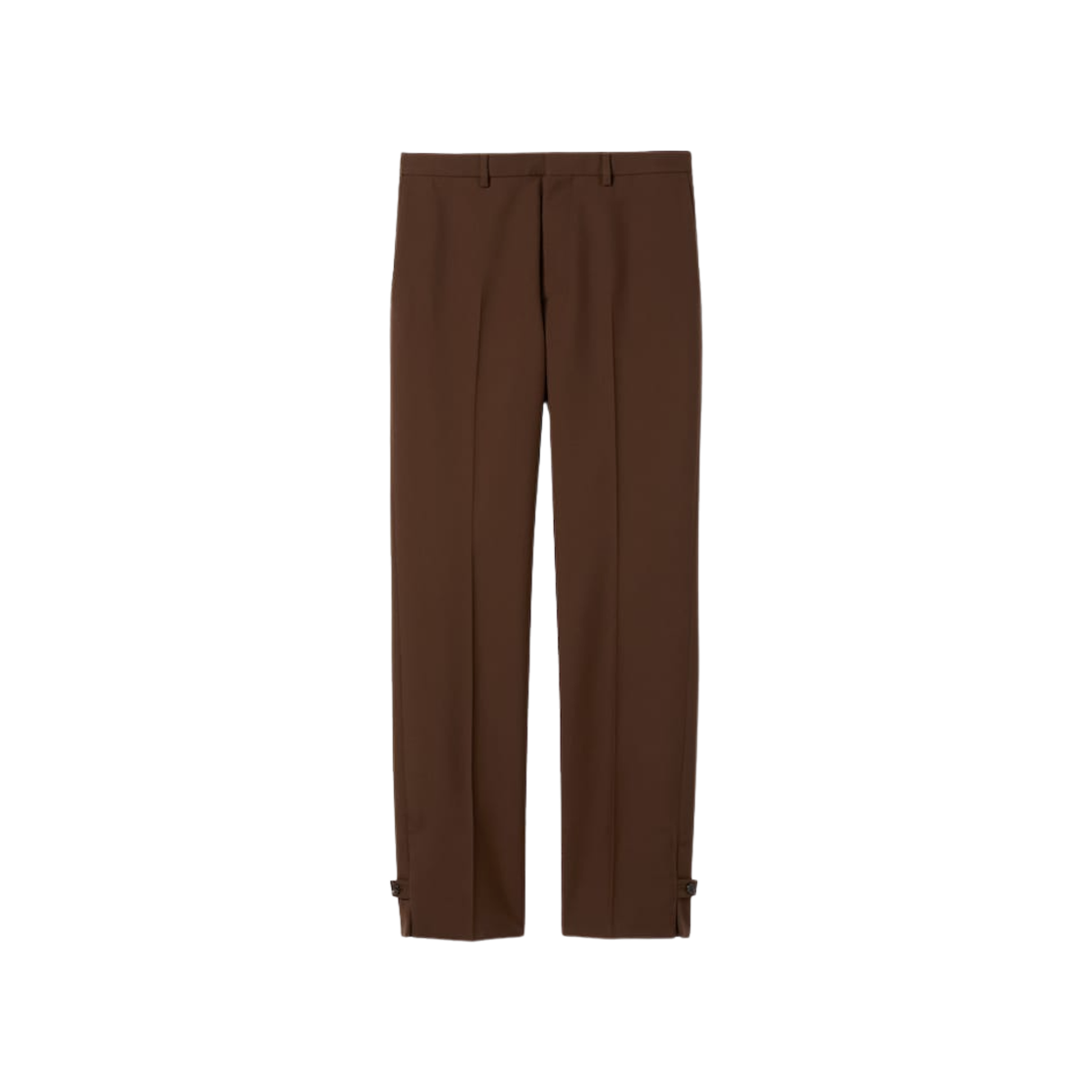 구찌 엠보스 울 트윌 팬츠 다크 브라운(Gucci Embossed Wool Twill Pants Dark Brown) - 1