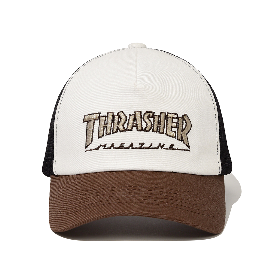 트레셔 메쉬 코튼 5각 캡 브라운(Thrasher Mesh Cotton 5 Pannel Cap Brown)