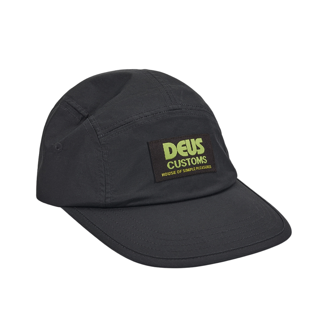 - Deus Ex Machina Clement 5 Panel Cap Charcoal